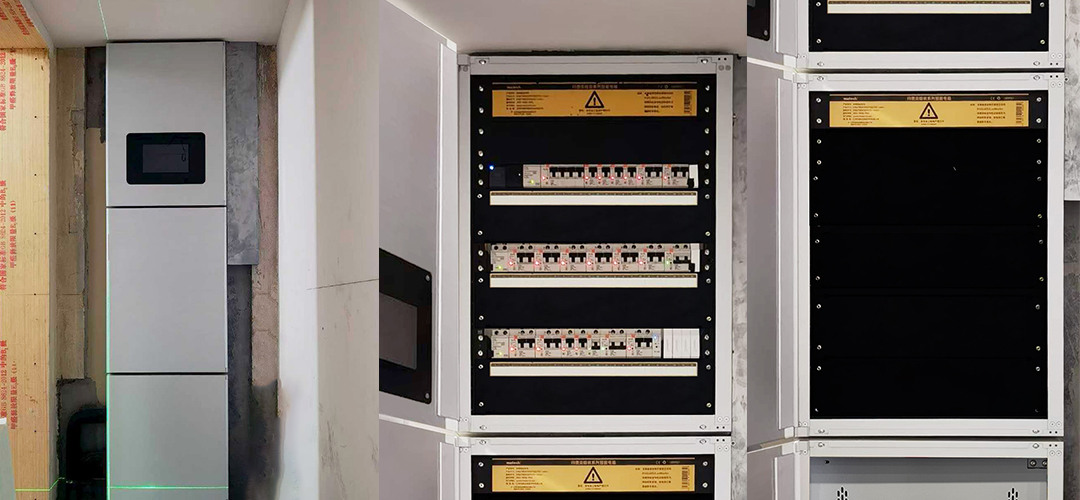 美觀與安全兼得：看我們?nèi)绾斡谩捌唇有g(shù)”搞定強(qiáng)、弱電箱及分集水器三箱的結(jié)合。